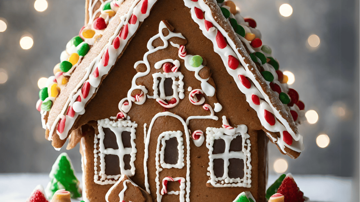 Crafting Holiday Magic: Building a Gluten Free Gingerbread House