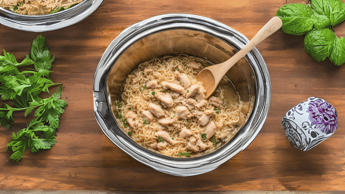 gluten free chicken noodle soup crock pot